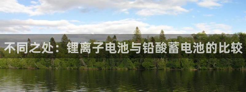 tp钱包支持什么网络：不同之处：锂离子电池与铅酸蓄电池的比较