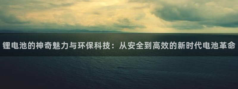 tp钱包怎么换节点：锂电池的神奇魅力与环保科技：从安全到高效的新时代电池革命